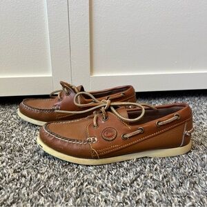Dooney & Bourke Brown Leather Loafers